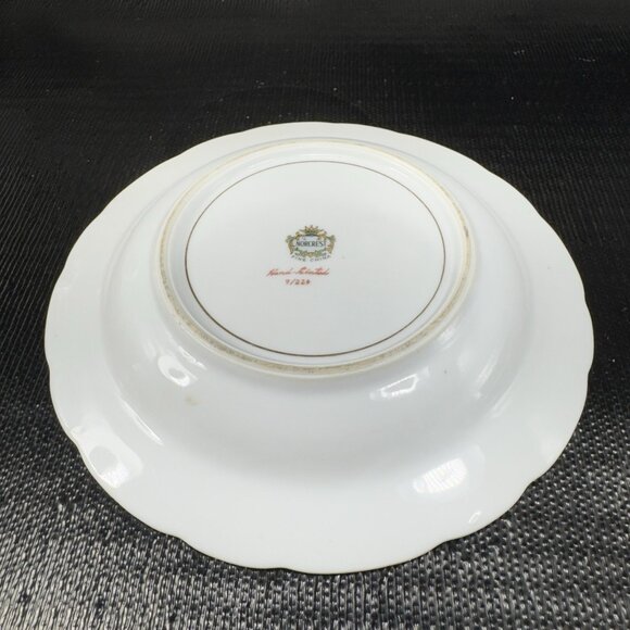 Antique Norcrest Hand Painted Ashtray Dish Plate Beautiful Scene Fine Porcelain - Picture 6 of 14